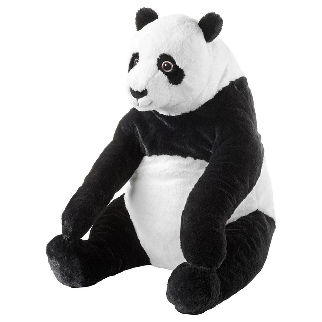 IKEA DJUNGELSKOG soft toy panda