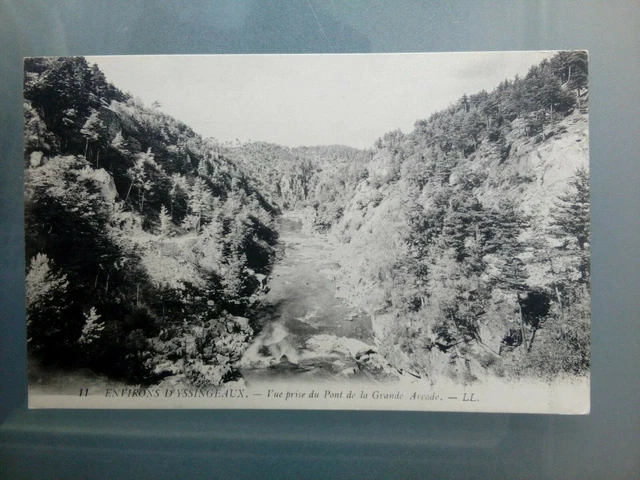 Cpa Haute Loire Surroundings D Yssingeaux View Taken From The Bridge Of The Great Arcade Ll