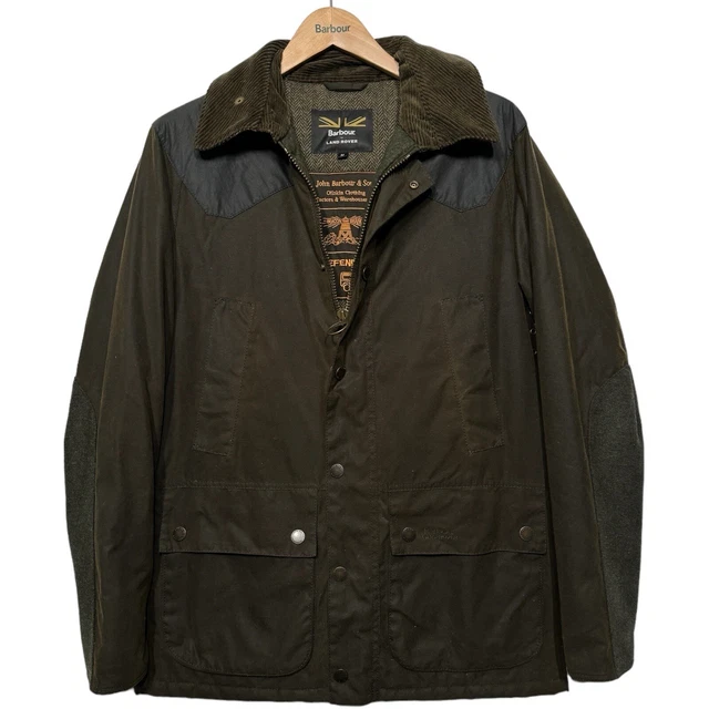 Barbour land rover best sale defender mulbarton quilted jacket
