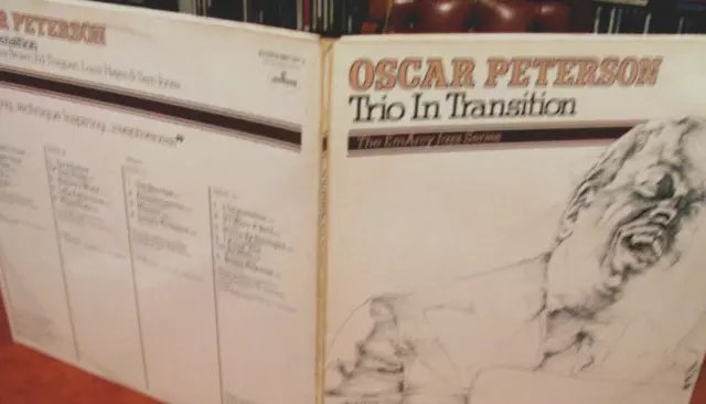 OSCAR PETERSON    TRIO IN TRANSITION   2 LP  Emarcy Holland 1976