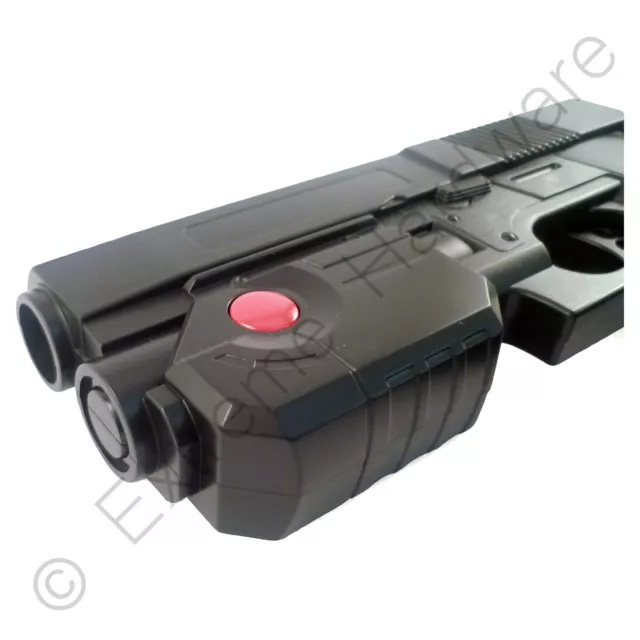Ultimarc AimTrak Black Arcade Light Gun with Line of Sight Aiming LCD CRT Plasma 3