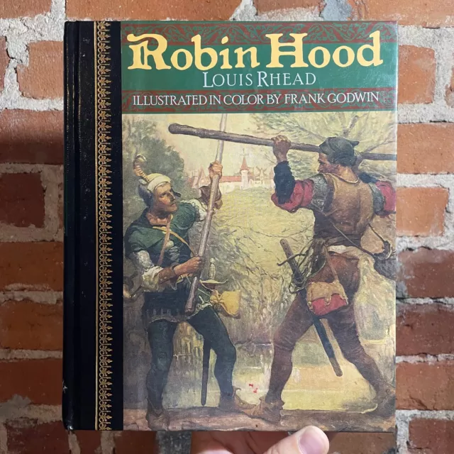 Robin Hood - Louis Rhead 1987 Children’s Classics Frank Godwin illustrated