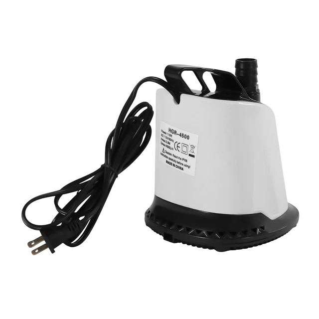 POOL COVER PUMP Above Ground Submersible Water Sump Pump 110V&4 Hose