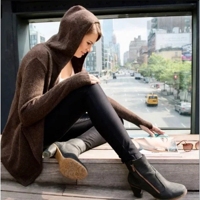 Betabrand black sheep wrap sweater deals