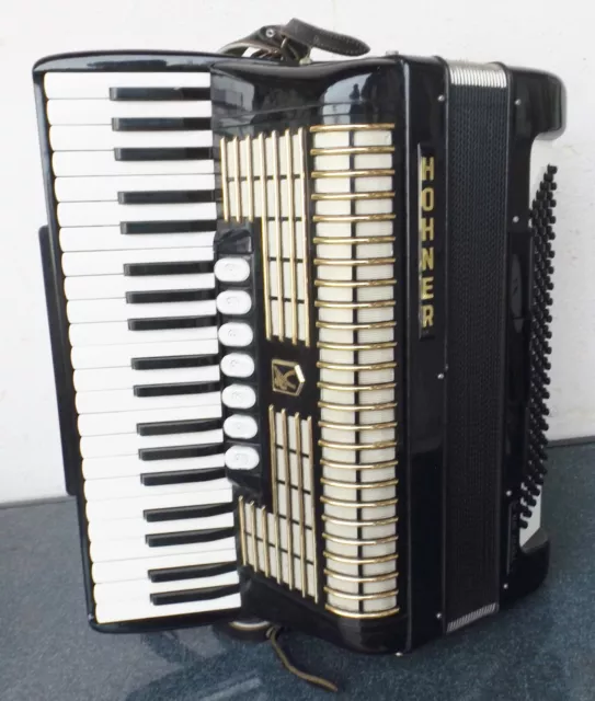 HOHNER Verdi III N Accordéon Noir Avec Ceinture Dans Valise - Objet de