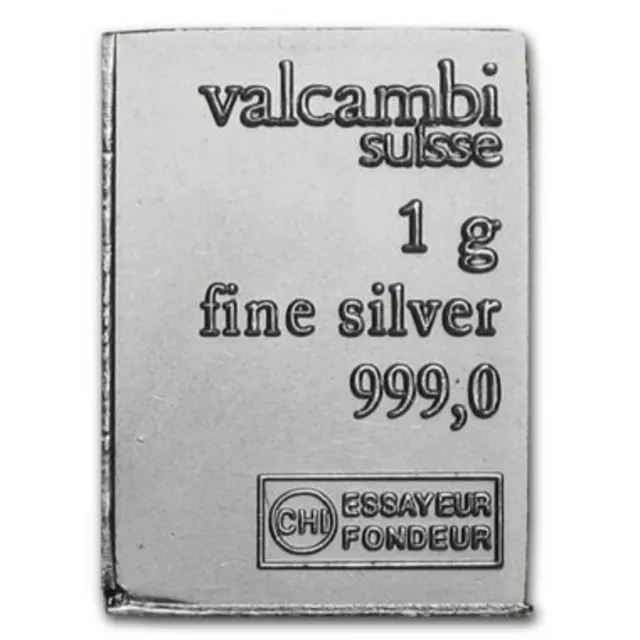 Valcambi 1 Gram Silver - NEW