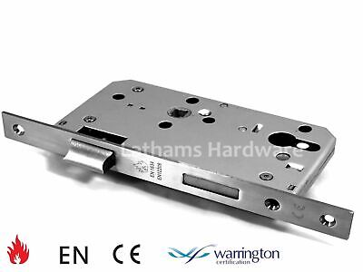 Mortise - Stainless Steel Fire Rated CE Door Sash Lock Euro Profile Case Body