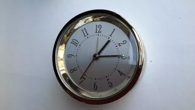 Tischuhr Metall Wecker exklusiv Schreibtischuhr Uhr Design Neu 50645