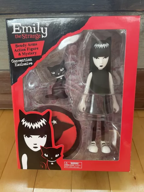 SDCC 2023 Exclusive Toynami Emily The Strange Bendy Action Figure Mystery Cat