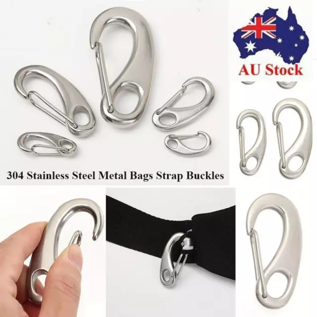 Swivel Lobster Belt Clasp Clip Trigger Buckles Key Ring Shoulder Strap Buckle