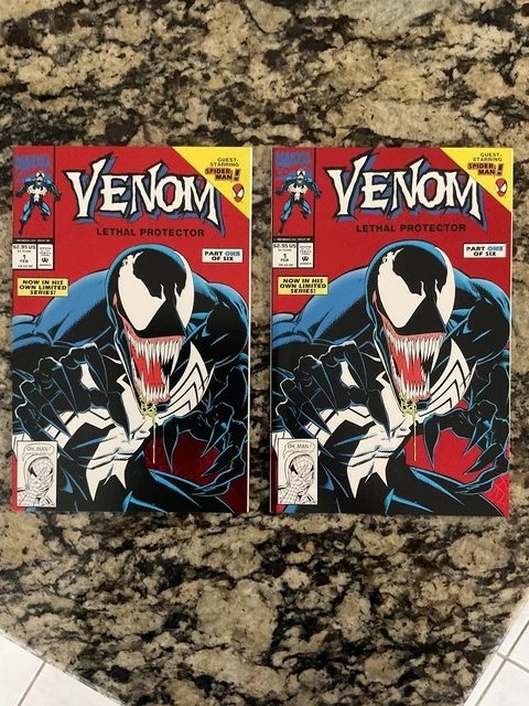 (2) Venom #1 Lethal Protector by Marvel Comics 1st Printing Feb 1993