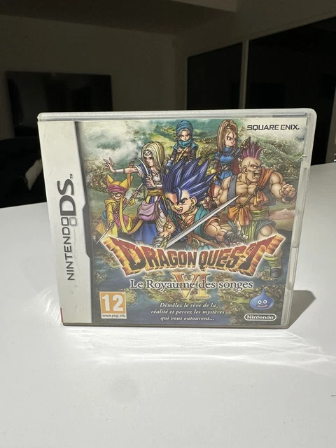 Jeu Dragon Quest 6 DS - Le Royaume Des Songes - Cartouche Seule Comme Neuve