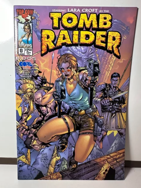 2001 TOP COW / IMAGE Lara Croft TOMB RAIDER #0 COMIC 1st PRINTING
