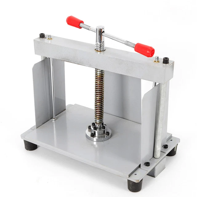 Neu Flachdrücken Maschine Buchbinder Buchbinderpresse für A4 Papier 300*215mm 8
