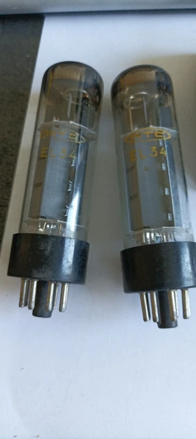 Tube Électronique EL34 Philips - Ancienne Fabrication, Neuf En Boîte