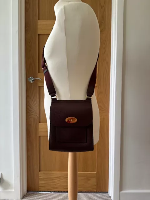 Mulberry Small Antony - Oxblood New with Tags