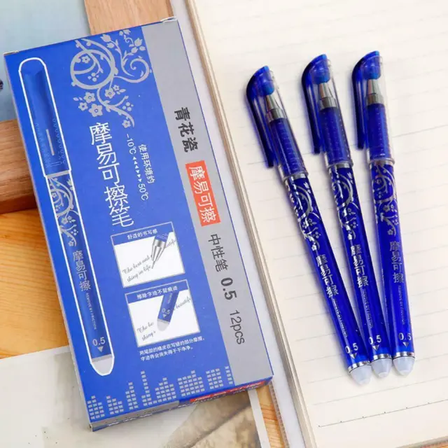 0.5mm Blue Erasable Pens Magic Gel Pen School Office H Stationery FAST Hot K6