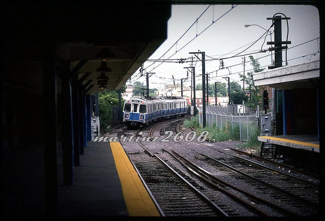 (Db) Orig. Traction/Trolley Slide Mbta (Boston, Ma) No Visible Number Scene 2