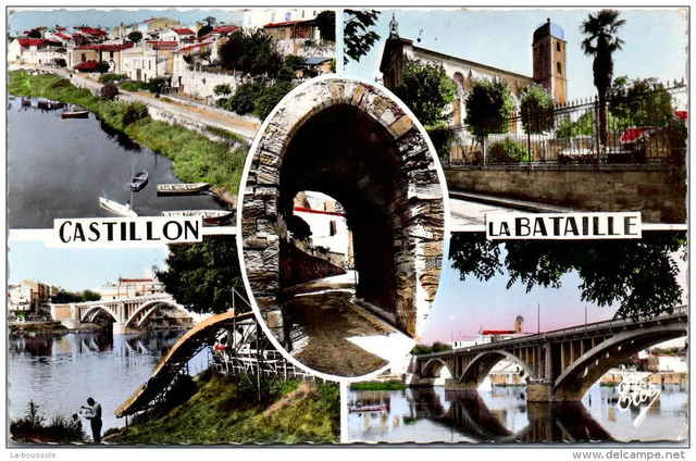 33 CASTILLON LA BATAILLE - carte multivues EUR 4,00 - PicClick FR