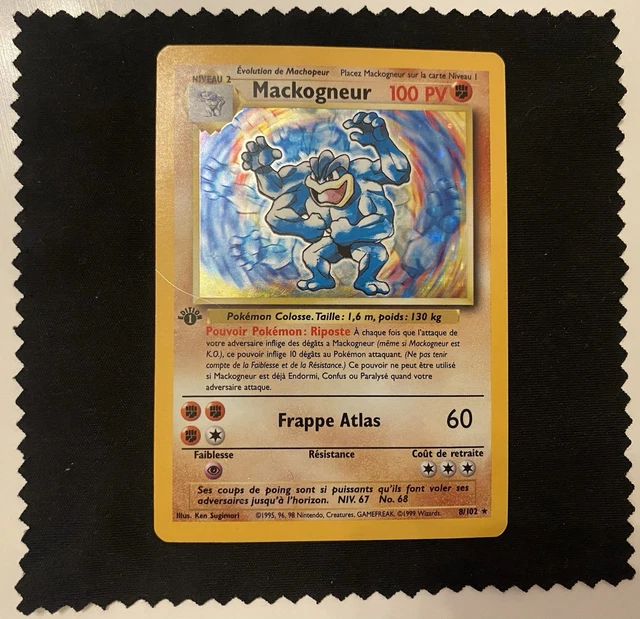 Carte Pokémon Goupix 68/102 - édition De Base, Illustration Ken Sugimori