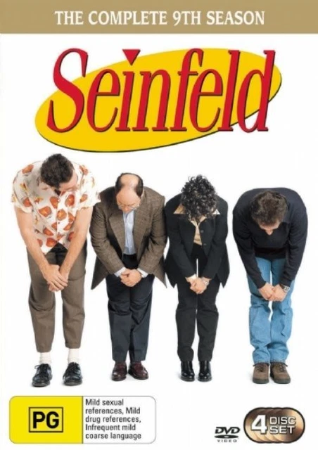 SEINFELD: THE COMPLETE Season 9 DVD POPULAR TV SERIES Jerry Seinfeld