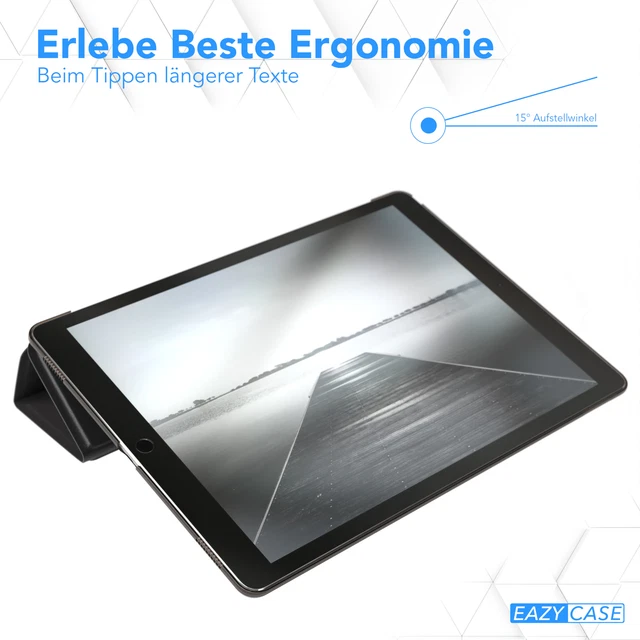Für Apple iPad Pro 12,9" 2017 Schutzhülle Tablet Tasche Case Hülle Cover Schwarz 5