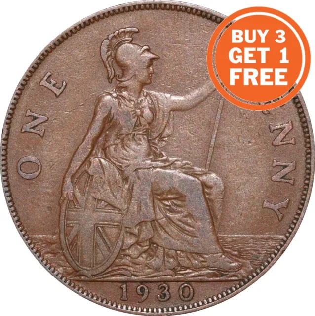 Penny George V Coin Choice Of Year 1911 To 1936