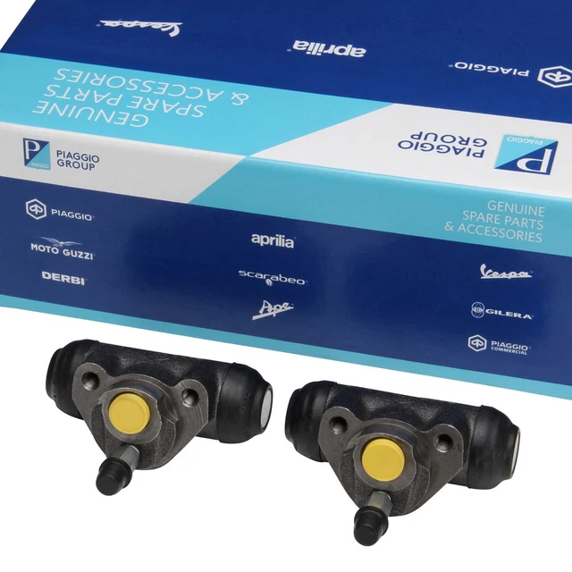 2 REAR BRAKE cylinders original Piaggio Ape 50 FL3 FL Mix RSTTM P50