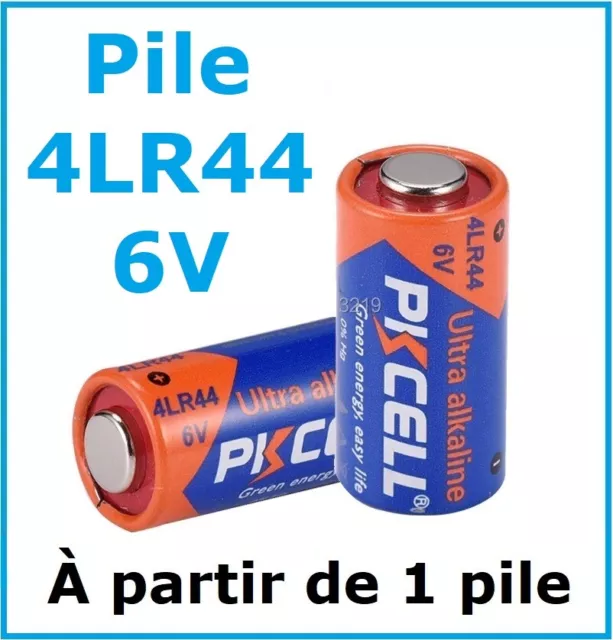 Pile 4LR44 / 476A / PX28A / 6V / Envoi Rapide