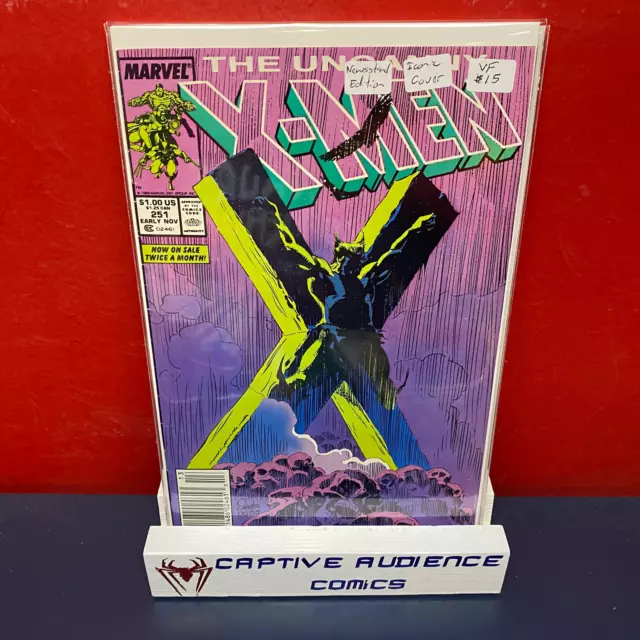 Uncanny X-Men, Vol. 1 #251 - Newsstand Edition - Iconic Cover - VF