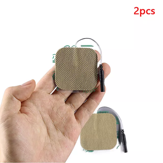 Tens Machine Pads Gel Replacement Electrode Patches For EMS Electrotherapy 5*5CM
