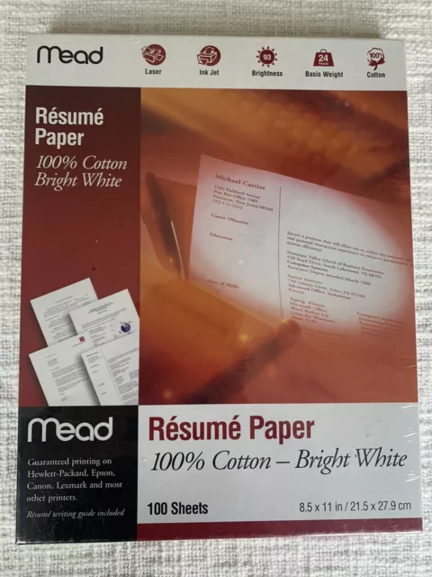 2 packs of Resume Paper and one pack of White Paper. Eaton. All