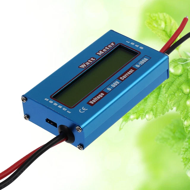 Analysator Batterie Balancen Power Analyzer Watt Meter DC RC 60V/100A Akku Plane