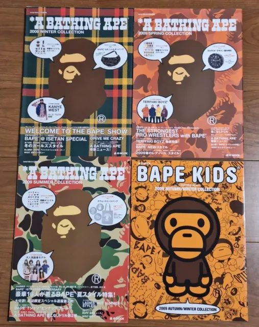 A Bathing Ape 2005 S/S Collection Ver.1.1, Kaws Stickers Takarajima Z