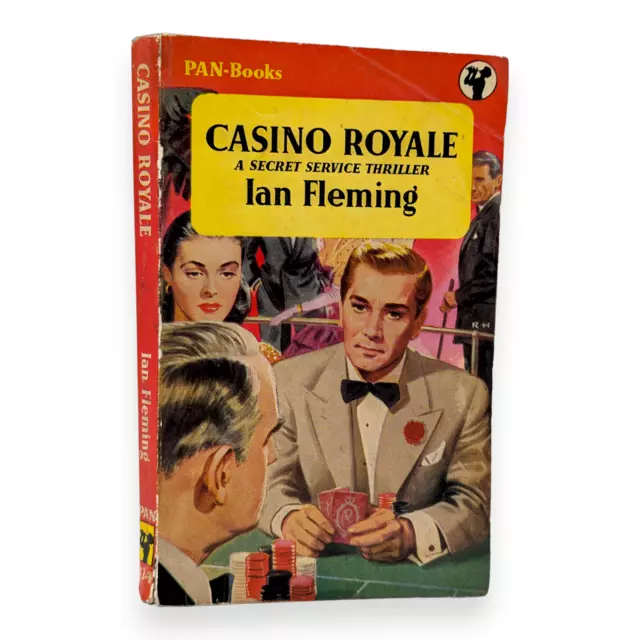 Casino Royale IAN FLEMING Pan Books Ltd 1955 FIRST PAPERBACK EDITION 2nd Print