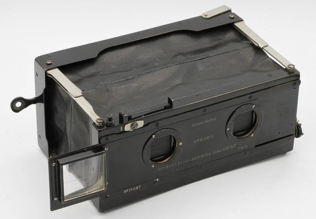 Gaumont: Block-Notes Price Guide: estimate a camera value