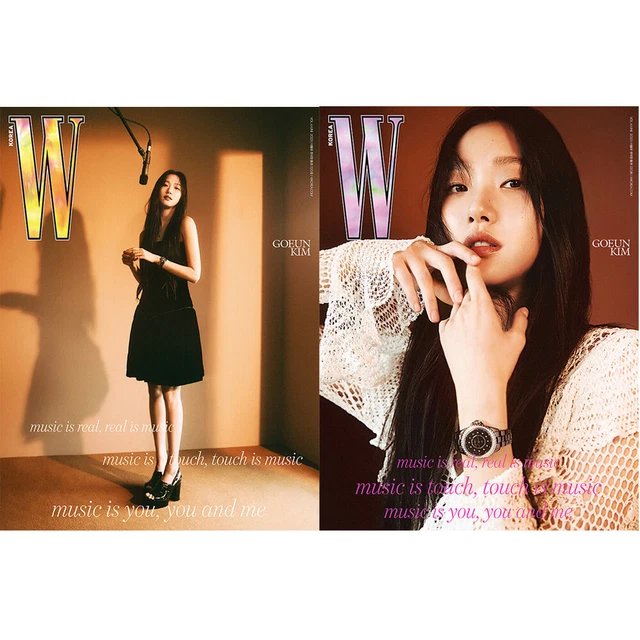 W KOREA JUNE 2023 Kim Goeun Cover, Aespa ,Stray Kids Felix, NewJeans