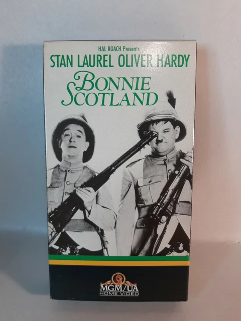 Laurel & Hardy - Bonnie Scotland [UK-Import] – Klassiker Auf VHS Für Fans Des Slapsticks