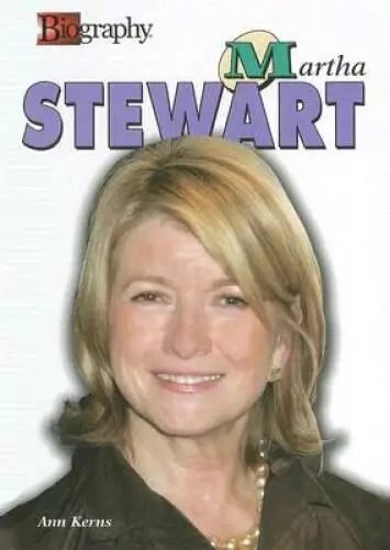 Martha Stewart (Biography (Lerner Hardcover)) - Library Binding - GOOD