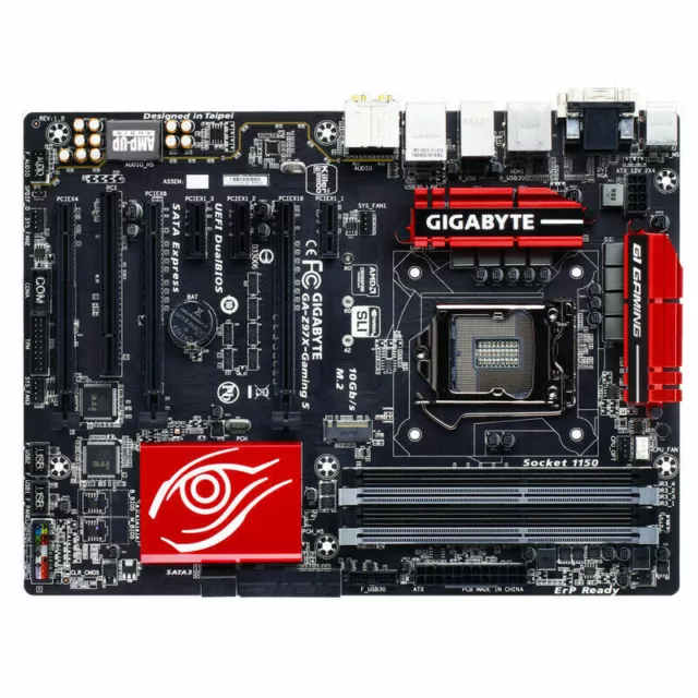 Gigabyte GA-Z97X-Gaming 5 Motherboard Intel Z97 LGA 1150 DDR3 M.2 ATX Core VGA