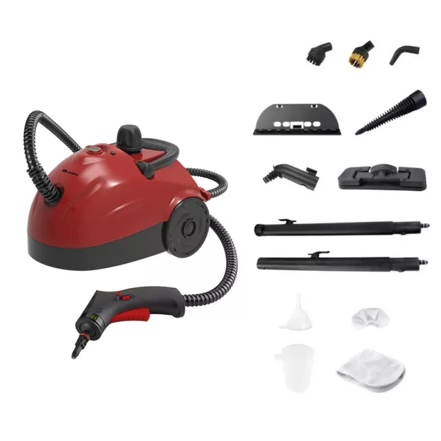 1500W Steam Cleaners Multipurpose Steamer Floor Cleaner 3.5 Bar Powerful 1L