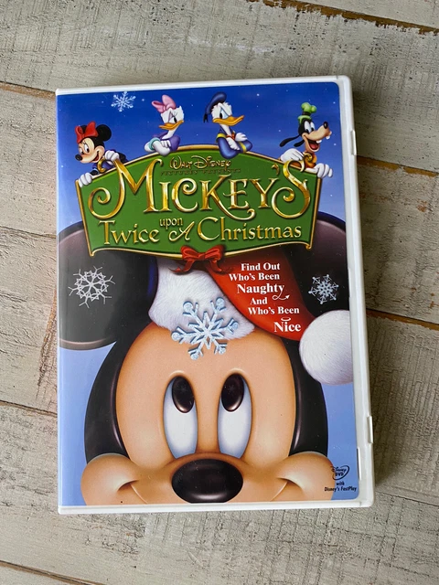 Mickeys twice upon a christmas poster