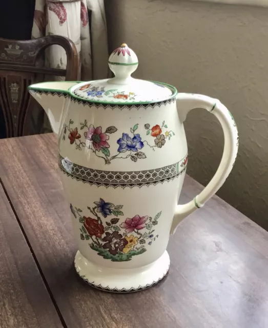 Copeland Spode Chinese Rose 629599 Large Lidded Water Jug