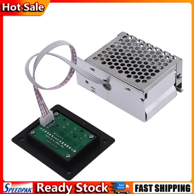 Regolatore Di Velocità 220V 2000W – SCR Dimmer Di Tensione Universale Con Termostato