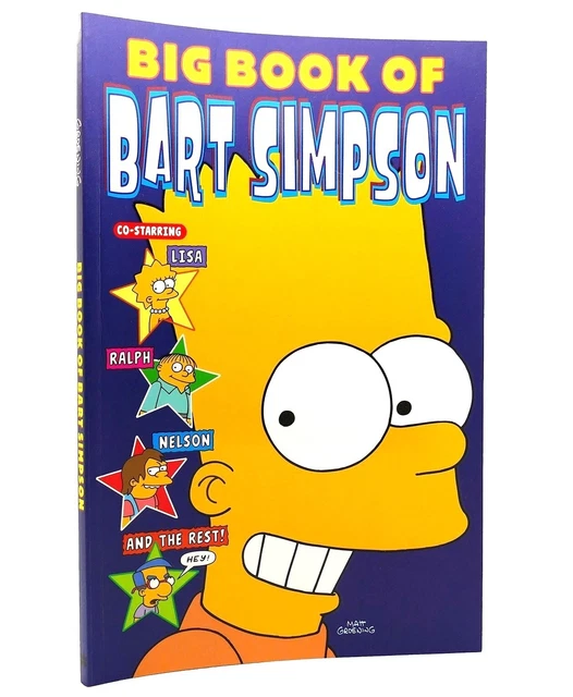 BIG BOOK OF Bart Simpson TPB - Graphic Novel - Simpsons Comics - NEW £