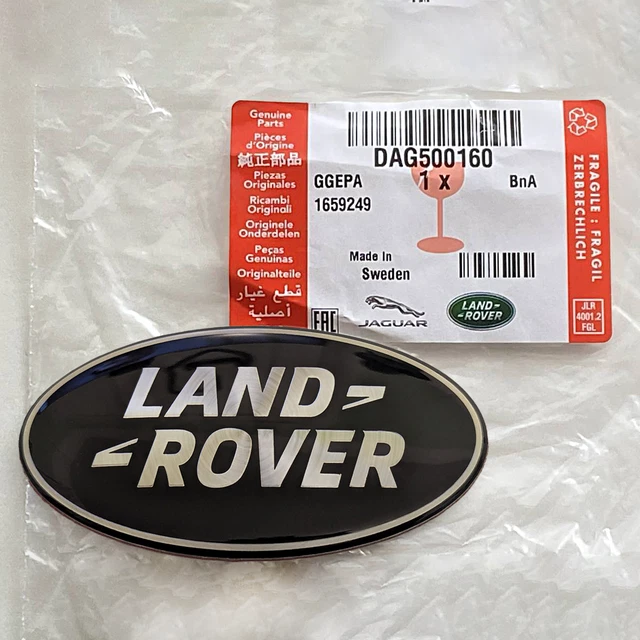 RANGE ROVER SPORT L494 Genuine Land Rover Grille Badge Black Silver £22 ...