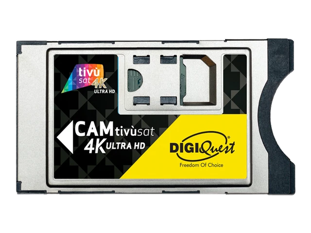 Pack Tivùsat Hd Récepteur Satellite Digiquest Q60 + Carte Smartcard Tivusat 4k Ultra Hd Optex  Ma 27ca45 Pack Kz2w3  50902178