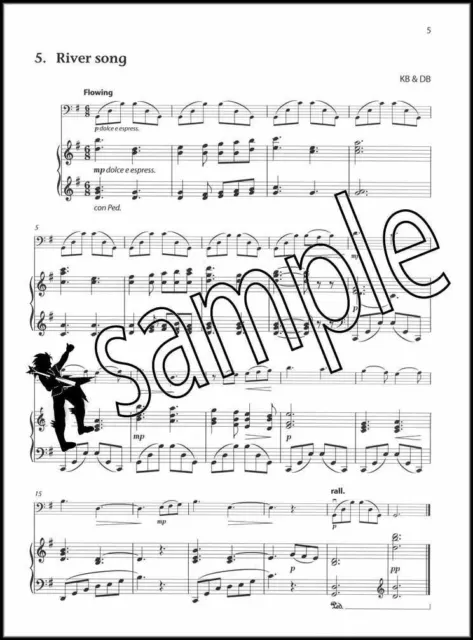 Cello Time Sprinters Piano Accompaniment Music Book +FREE Key Signature Bookmark 3