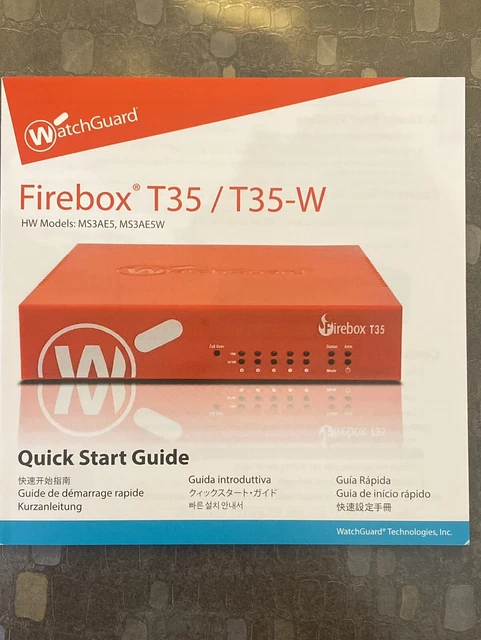 Pare-feu WatchGuard Firebox M270 (Occasion En Très Bon état) Format Rack