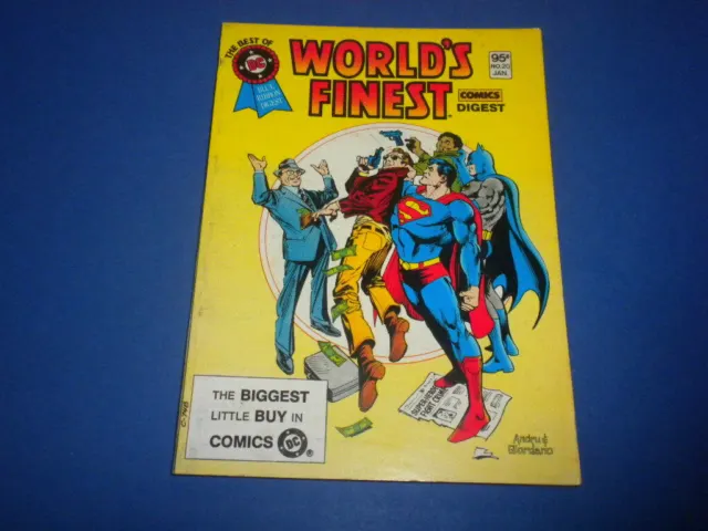 THE BEST OF DC COMICS BLUE RIBBON DIGEST #20 World's Finest 1982